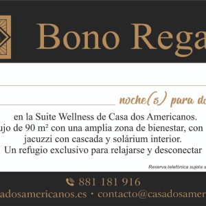 Bono Regalo - Escapada en Suite Wellness